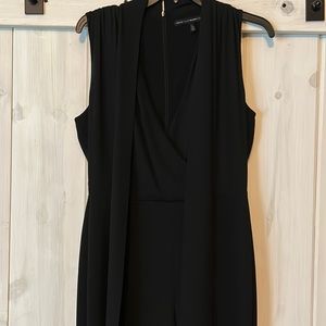 White House Black Market size 6 black jumpsuit